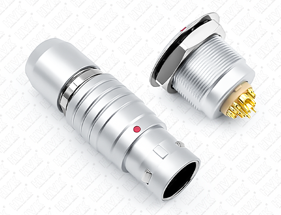 推拉自锁航空插头